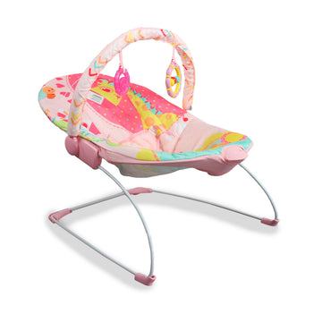 Silla Vibradora Bouncer Rosada Bebesit